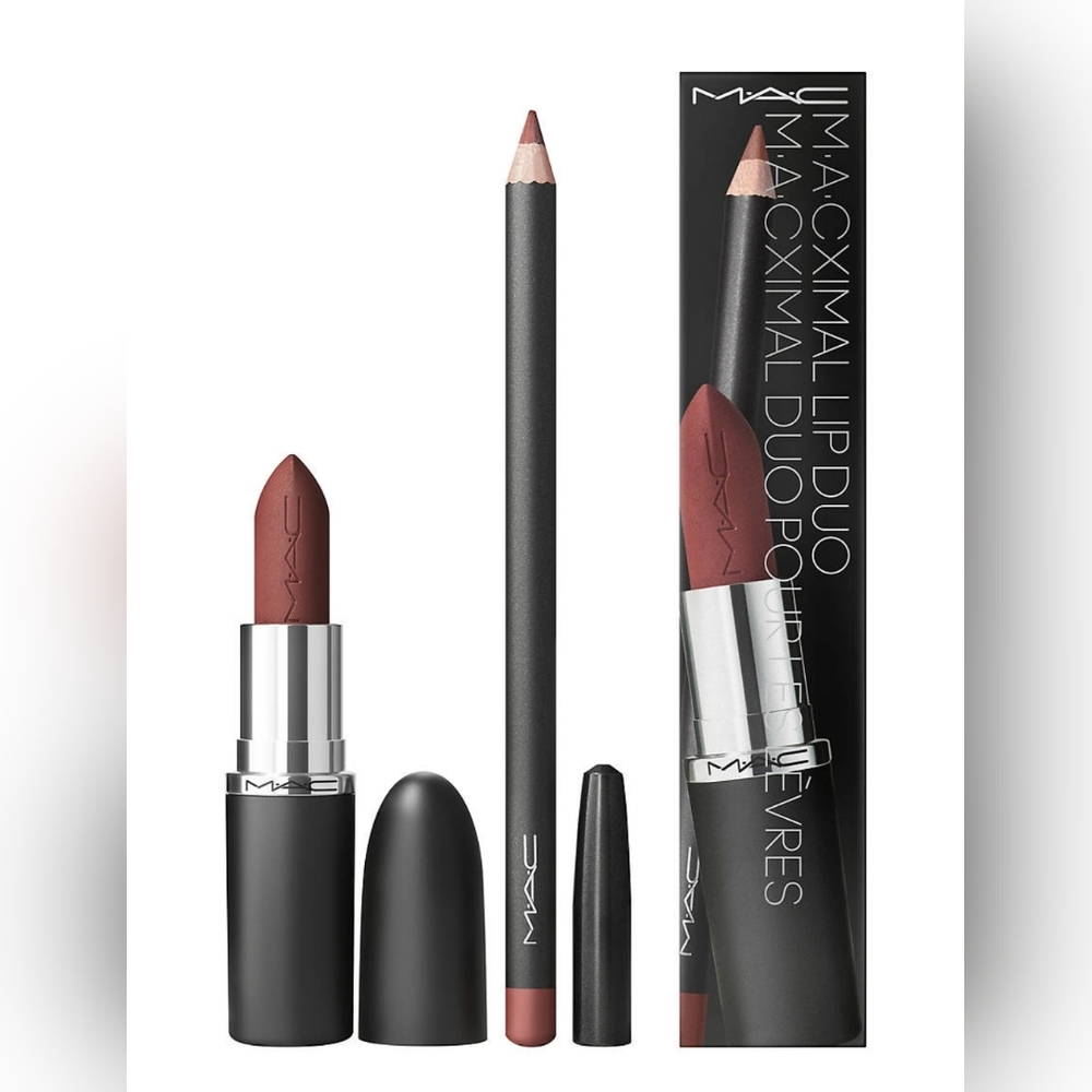 Best Deal!!!! Whirl Duo M•A•CXIMAL Silky Matte Lip & Liner Duo Brand New in Box